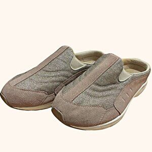 Easy Spirit Tan  with Glitter Accent Sip Ons